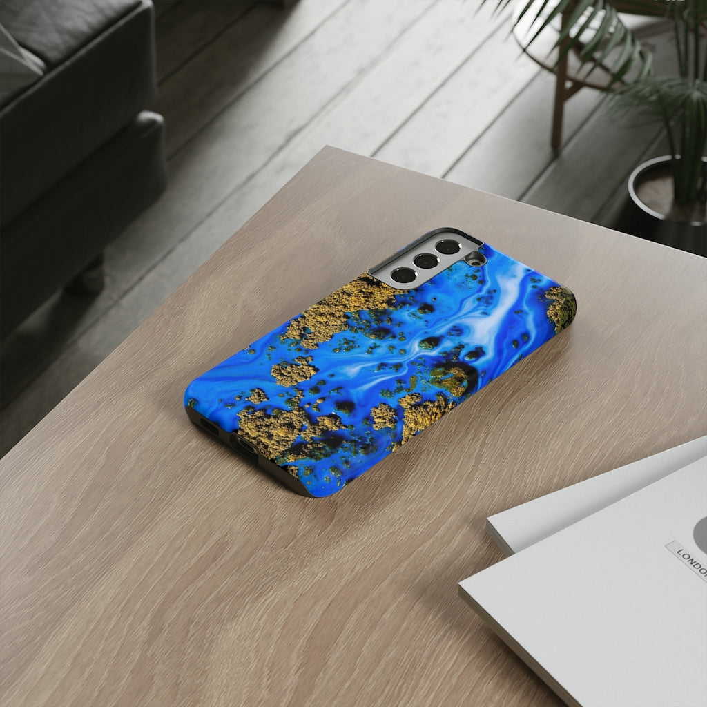 Blue River Ink Art Android Case (Protective) Phone Case