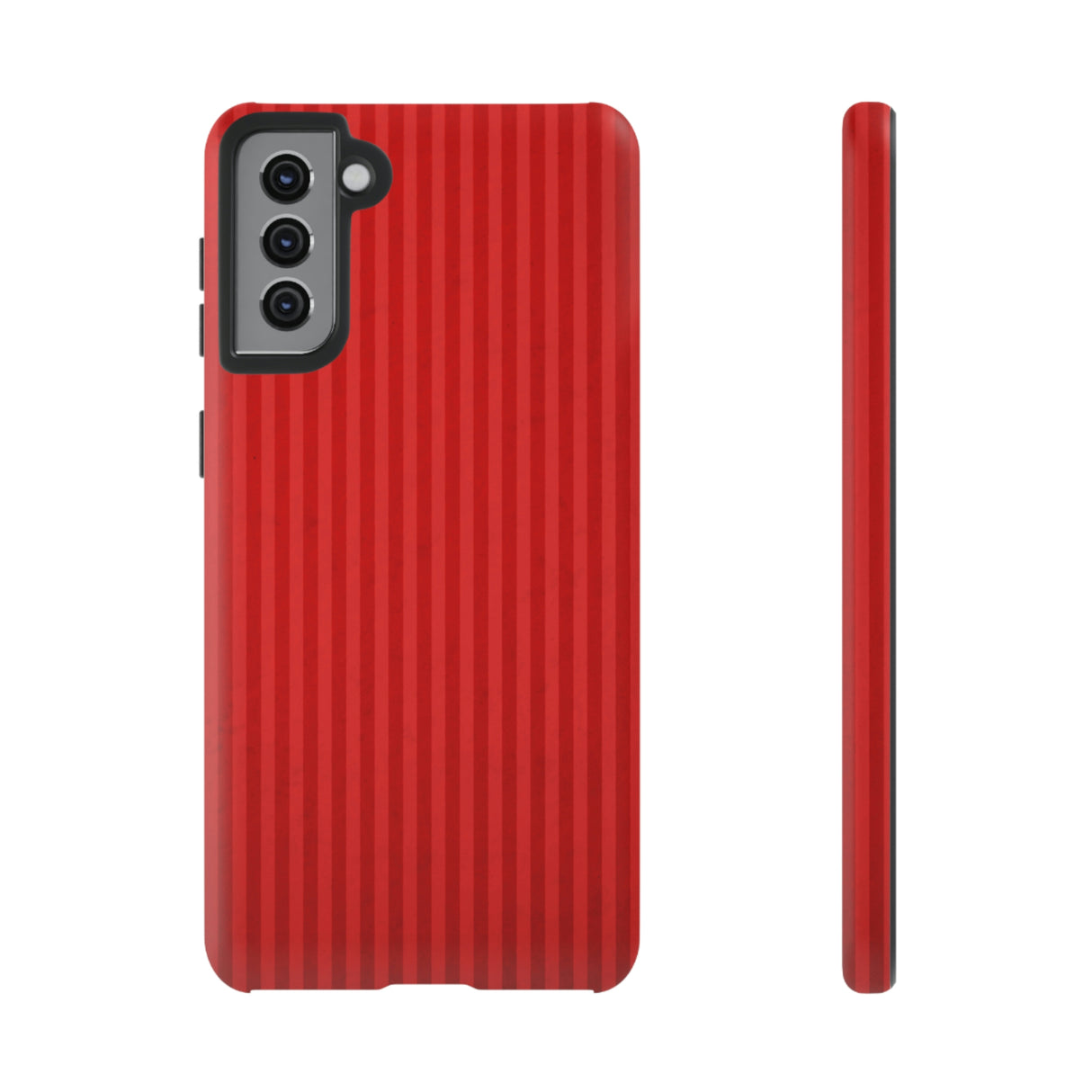 Red Stripes Android Case (Protective) Samsung Galaxy S21 Plus Matte Phone Case