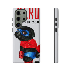 Hero Pug Android Case (Protective) Samsung Galaxy S23 Ultra Matte Phone Case