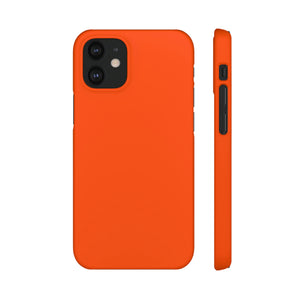 International Orange iPhone Case (Slim) iPhone 12 Mini Matte Phone Case