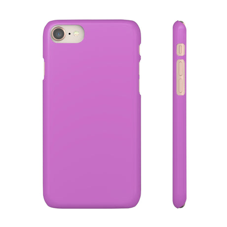 French Mauve iPhone Case (Slim) iPhone 8 Glossy Phone Case