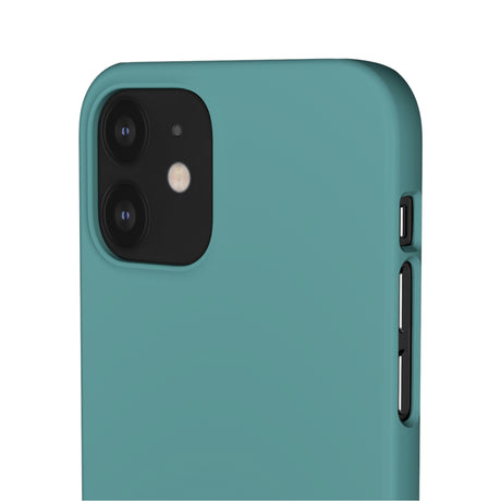 Cadet Blue iPhone Case (Slim) Phone Case