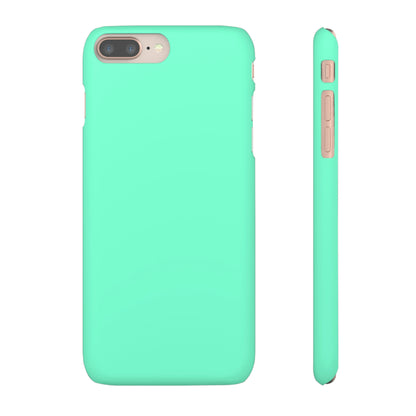 Aquamarine iPhone Case (Slim) iPhone 8 Plus Matte Phone Case