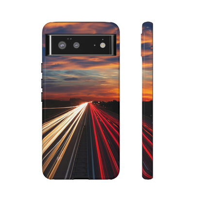 City Lights Android Case (Protective) Google Pixel 6 Glossy Phone Case