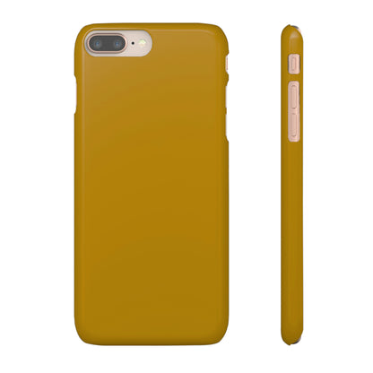 Dark Goldenrod iPhone Case (Slim) iPhone 8 Plus Glossy Phone Case