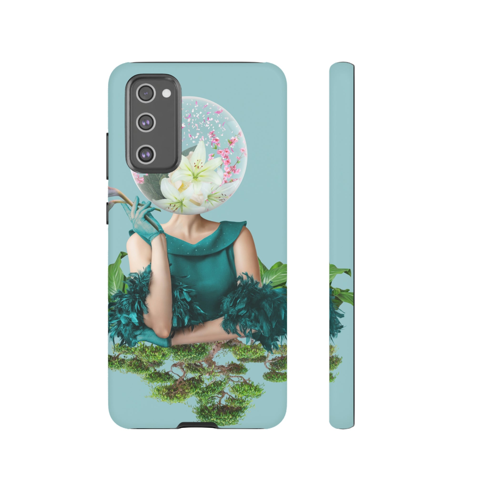 Contemporary Portrait Android Case (Protective) Samsung Galaxy S20 FE Matte Phone Case