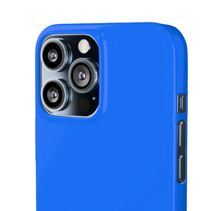 Brandeis Blue iPhone Case (Slim) Phone Case