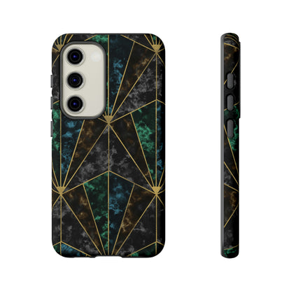 Art Deco Mirror Android Case (Protective) Samsung Galaxy S23 Matte Phone Case