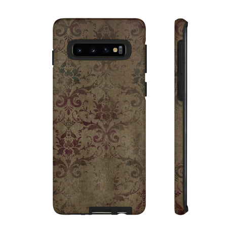 Olage Gothic Flower Samsung Case (Protective) Samsung Galaxy S10 Matte Phone Case