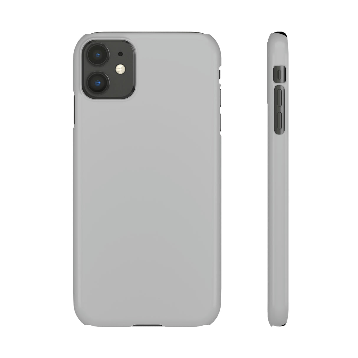 Gray iPhone Case (Slim) iPhone 11 Glossy Phone Case