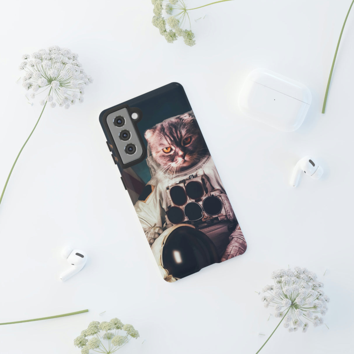 Cat Astronaut Android Case (Protective) Phone Case