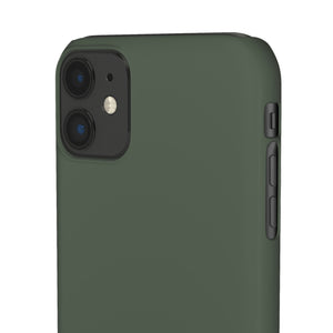 Ebony Green iPhone Case (Slim) Phone Case