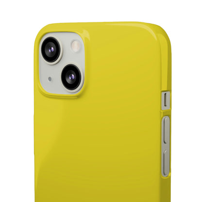 Citrine Yellow iPhone Case (Slim) Phone Case