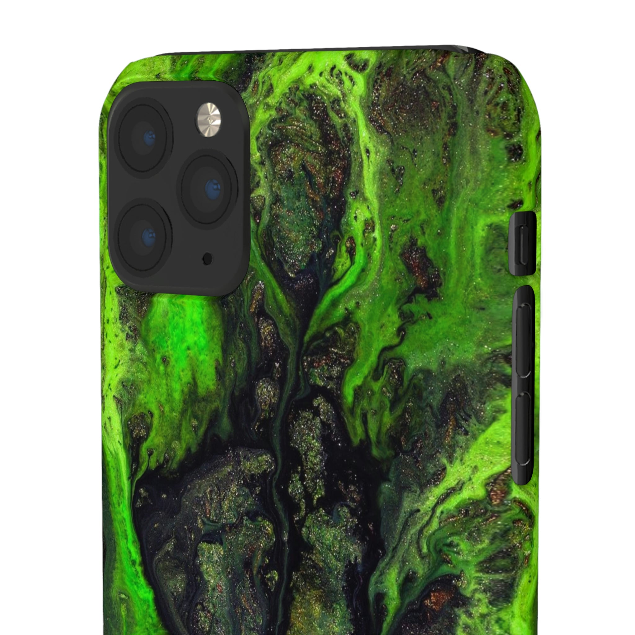 Toxic Ink Art iPhone Case (Slim) Phone Case