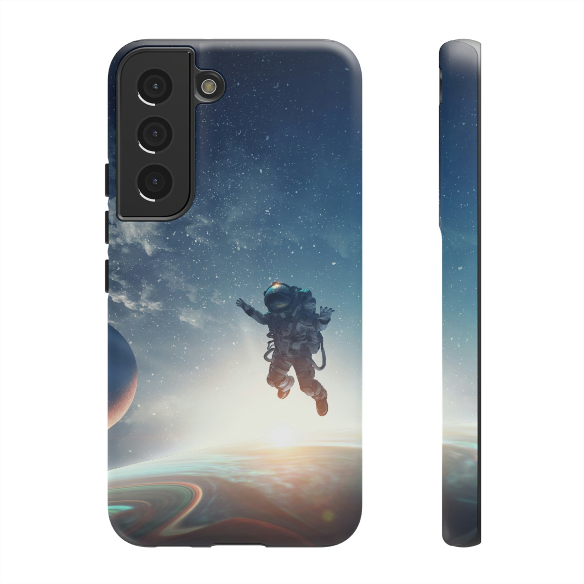 Astronaut Freefloat Android Case (Protective) Samsung Galaxy S22 Matte Phone Case