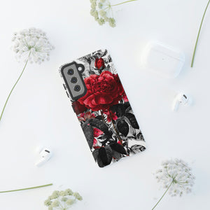 Grunicked Gothic Flower Samsung Case (Protective) Phone Case