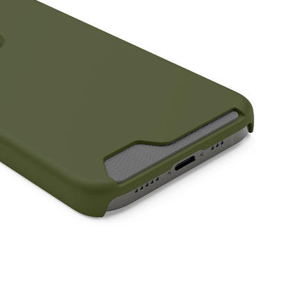 Army Green iPhone Case (Card) Phone Case