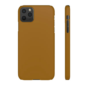 Golden Brown iPhone Case (Slim) iPhone 11 Pro Max Matte Phone Case