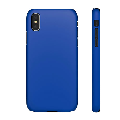 Cobalt Blue iPhone Case (Slim) iPhone X Matte Phone Case