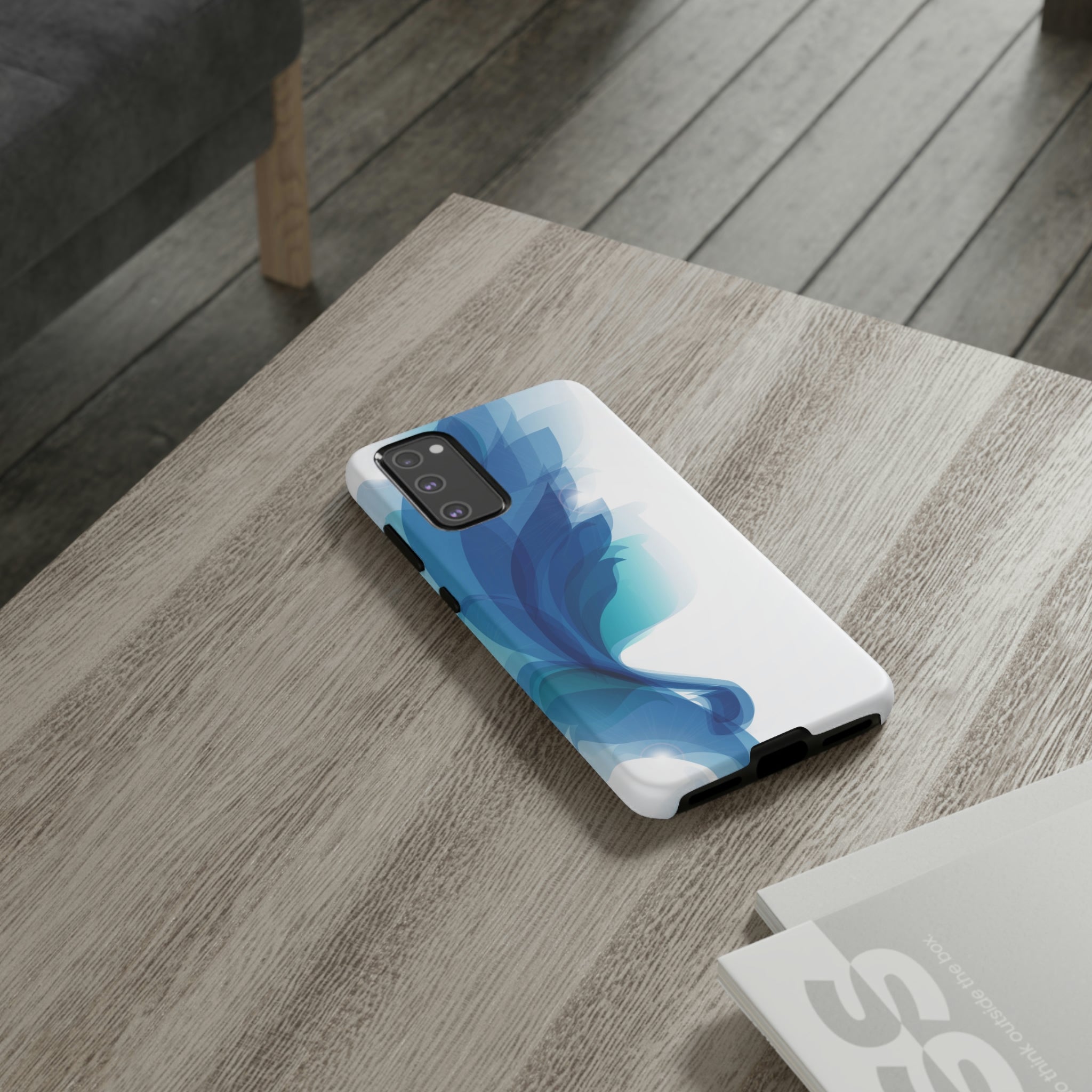 Blue Feathers Android Case (Protective) Phone Case