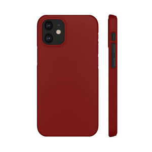 Barn Red iPhone Case (Slim) iPhone 12 Mini Matte Phone Case