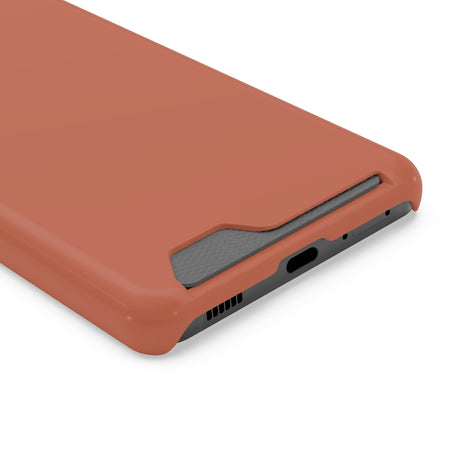 Copper Red Samsung Case (Card) Phone Case