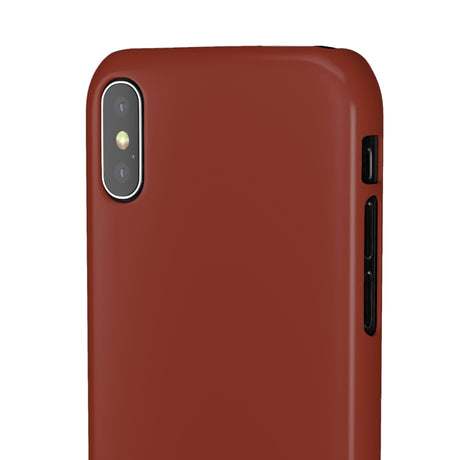 Burnt Umber iPhone Case (Slim) Phone Case