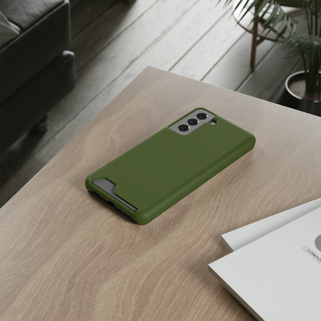 Dark Moss Green Samsung Case (Card) Phone Case