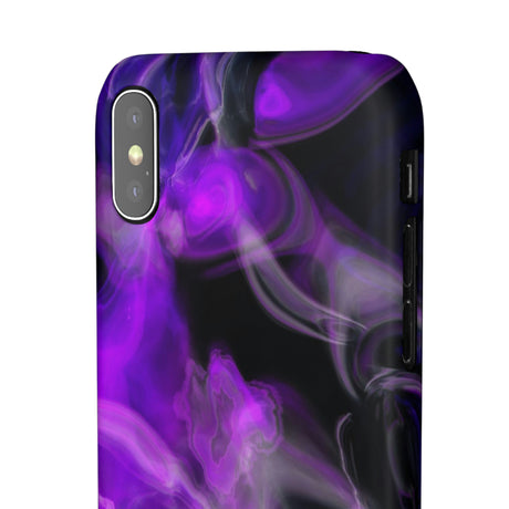 Purple Marble iPhone Case (Slim) Phone Case