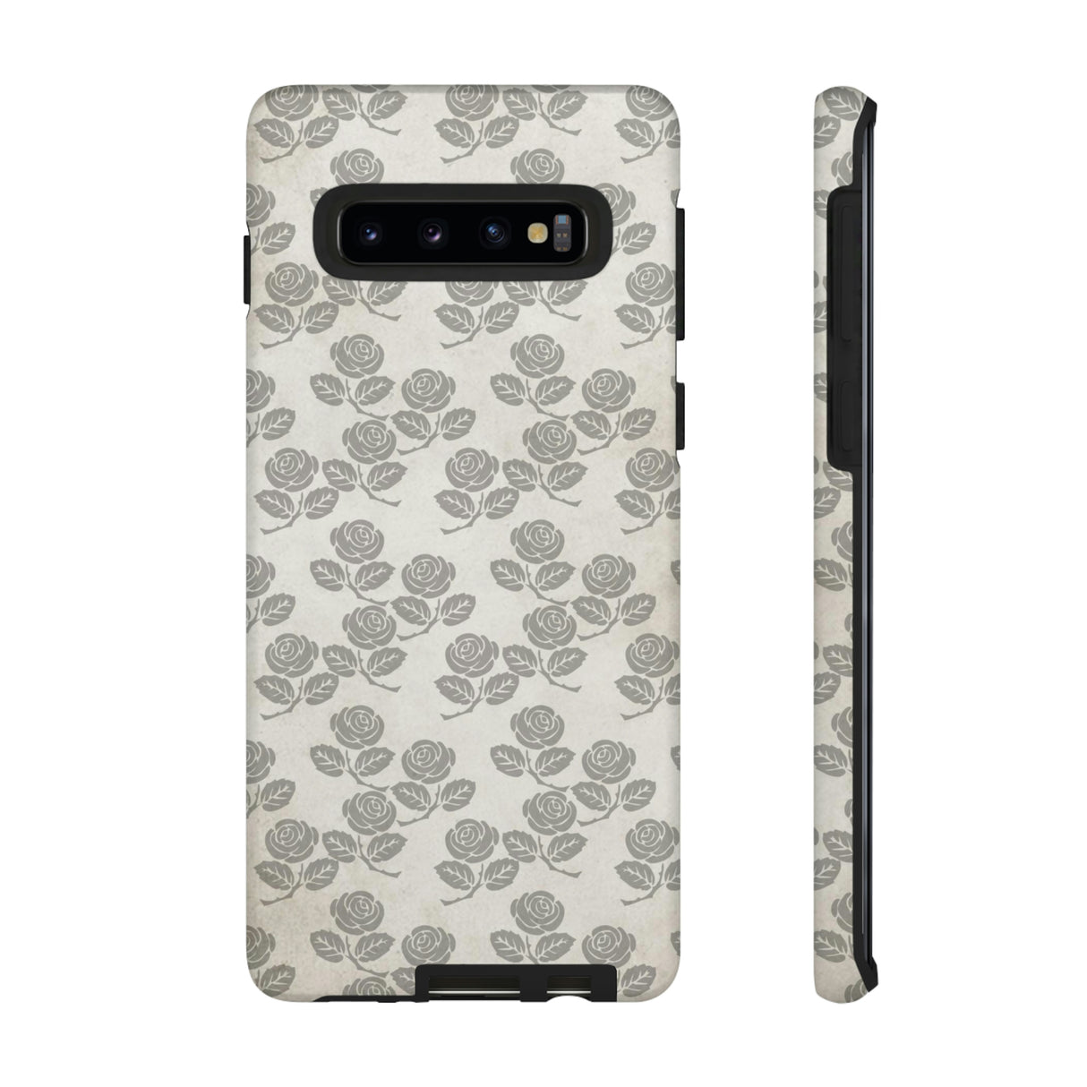 Roseniara Gothic Flower Samsung Case (Protective) Samsung Galaxy S10 Matte Phone Case