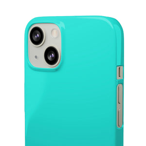 Bright Turquoise iPhone Case (Slim) Phone Case