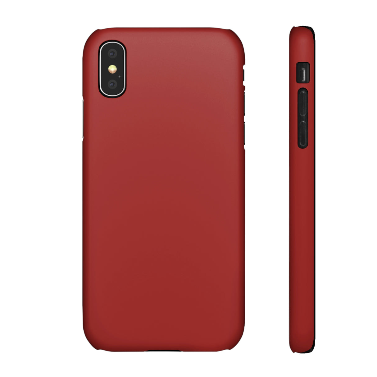 Brown iPhone Case (Slim) iPhone X Matte Phone Case