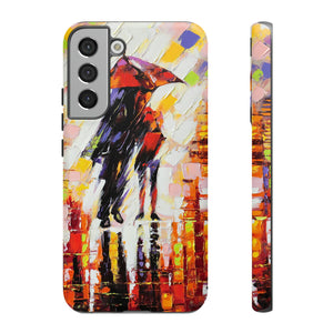 Rain Umbrella Android Case (Protective) Samsung Galaxy S22 Plus Matte Phone Case