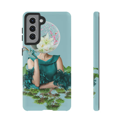 Contemporary Portrait Android Case (Protective) Samsung Galaxy S21 Matte Phone Case