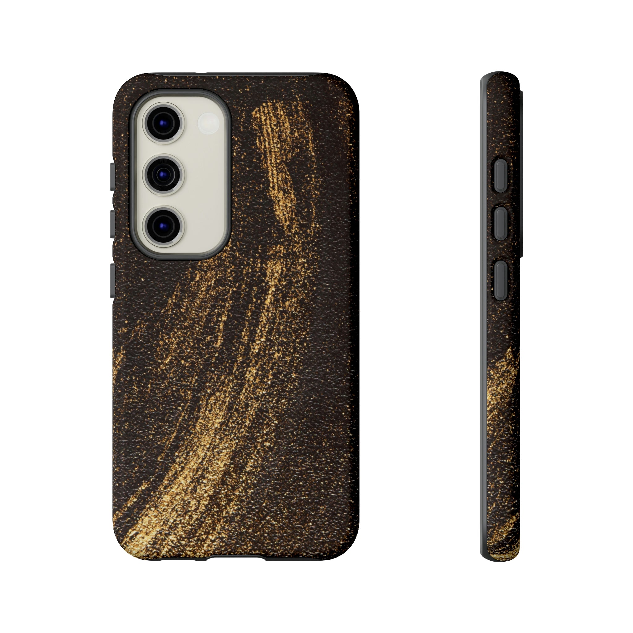 Golden Dust Android Case (Protective) Samsung Galaxy S23 Glossy Phone Case