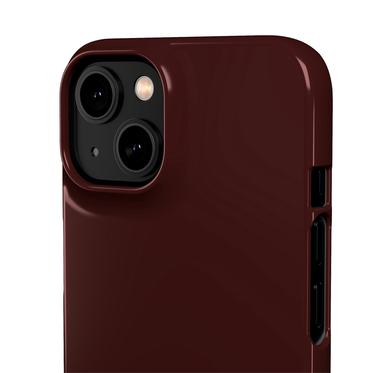 Dark Sienna Purple iPhone Case (Slim) Phone Case