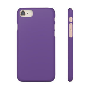 Dark Lavender iPhone Case (Slim) iPhone 8 Matte Phone Case