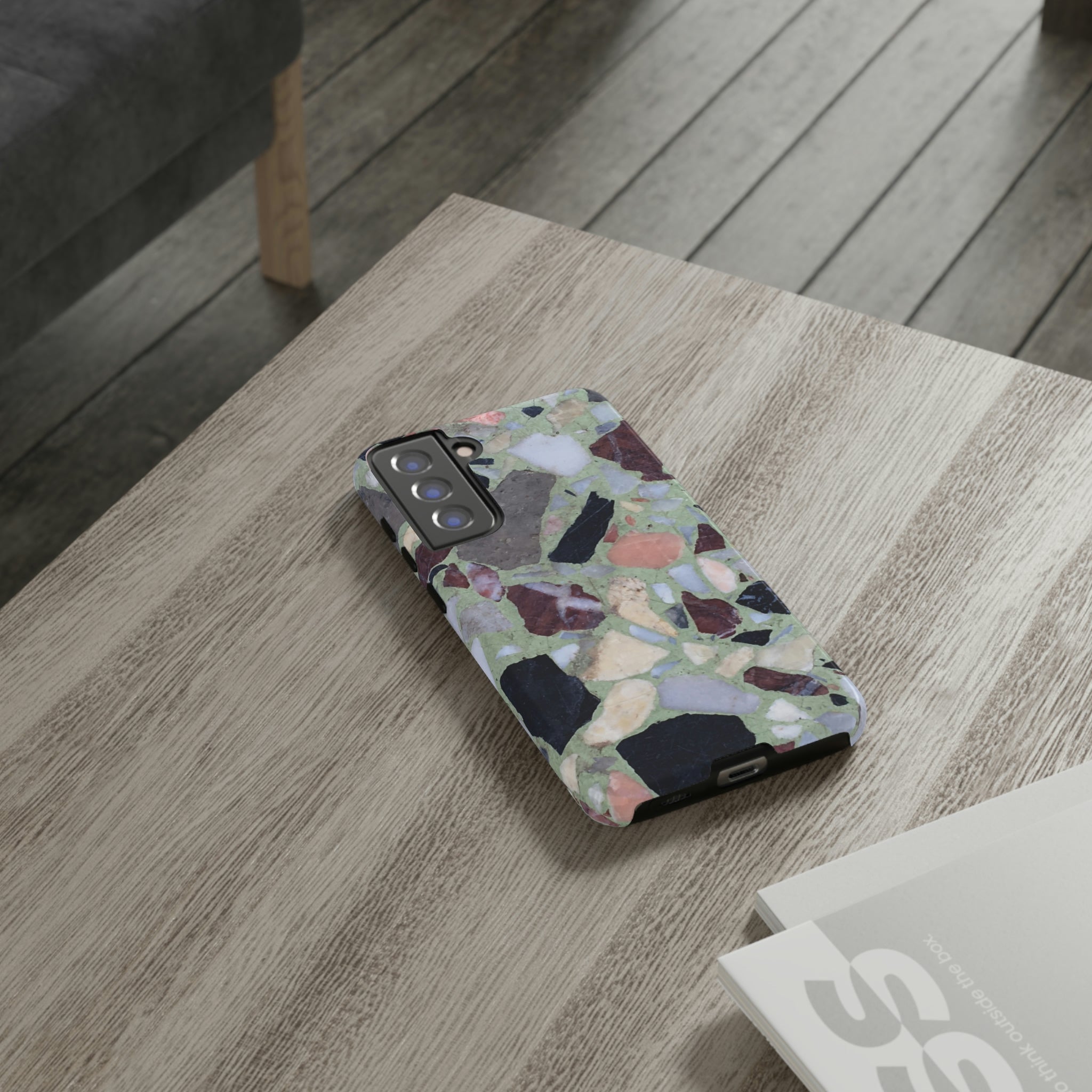 Terrazzo in Green Android Case (Protective) Phone Case