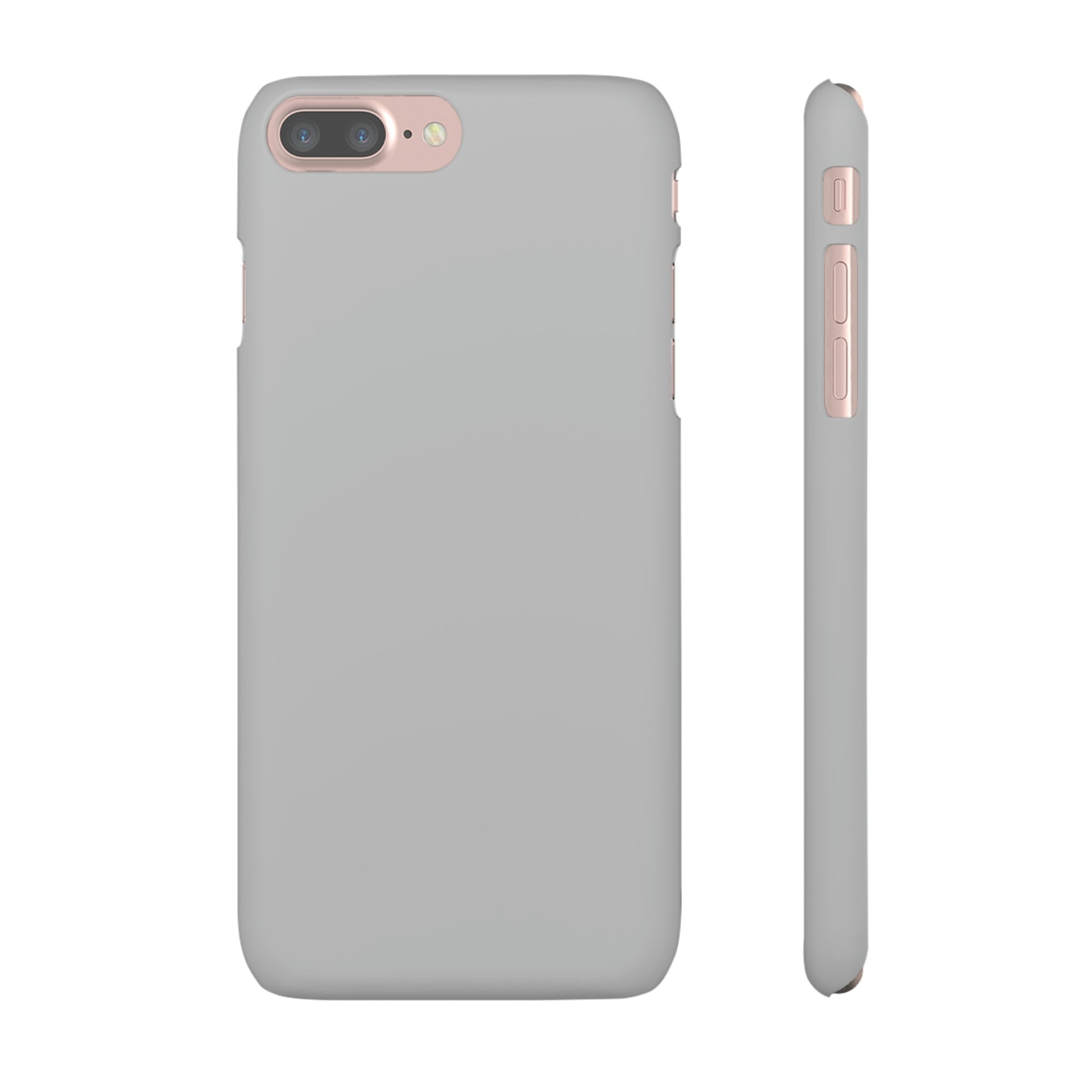 Gray iPhone Case (Slim) iPhone 7 Plus Matte Phone Case