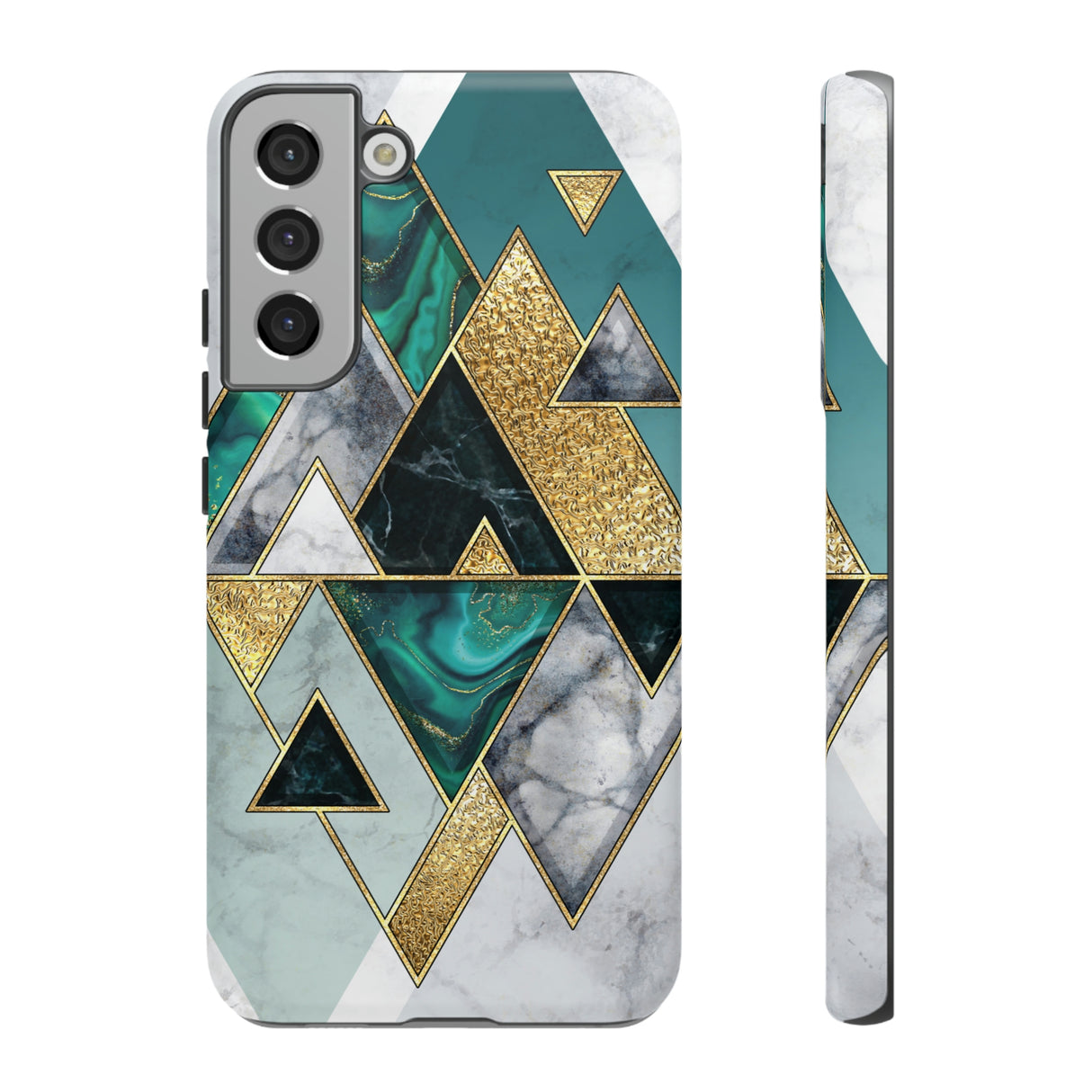 Malachite Android Case (Protective) Samsung Galaxy S22 Plus Matte Phone Case