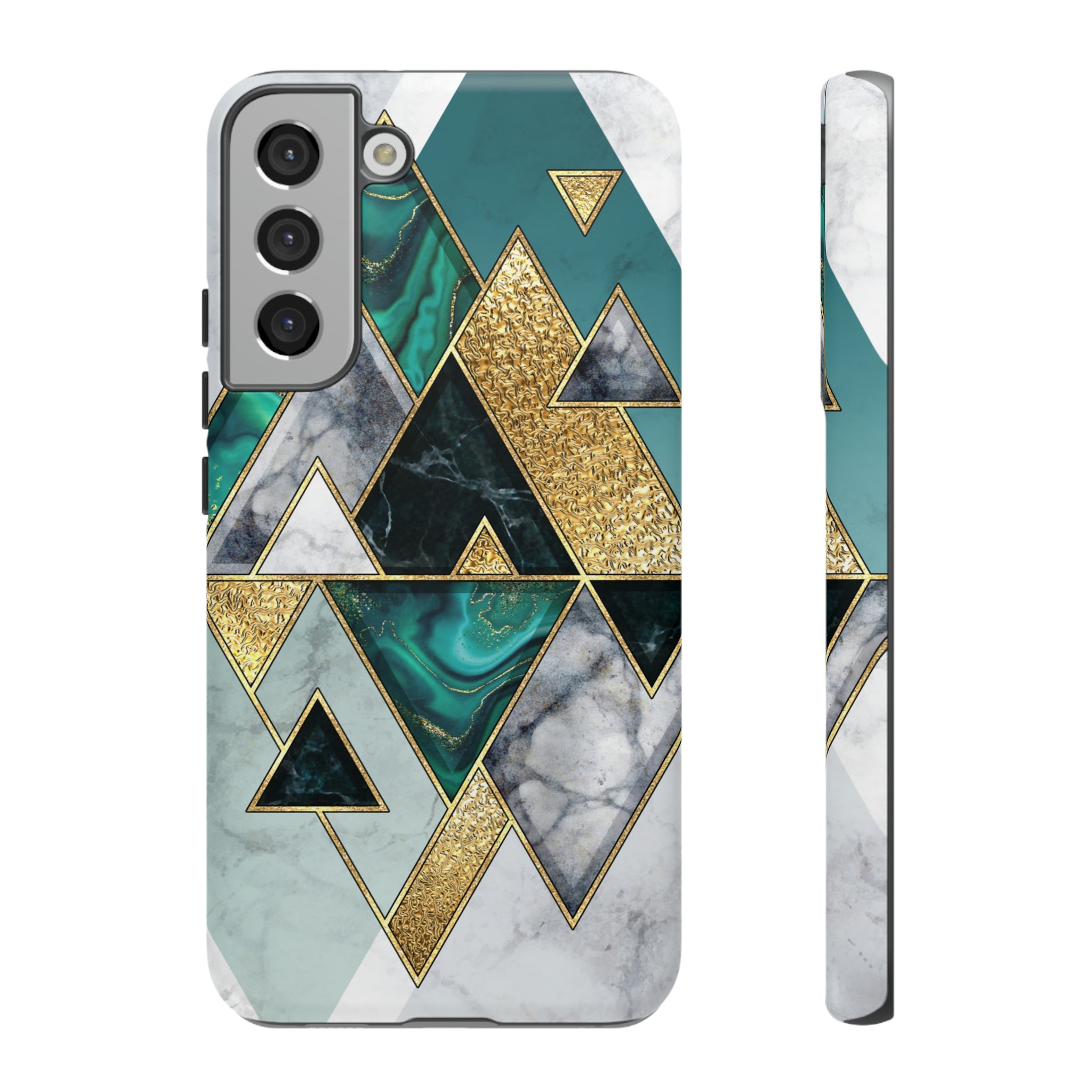 Malachite Android Case (Protective) Samsung Galaxy S22 Plus Matte Phone Case