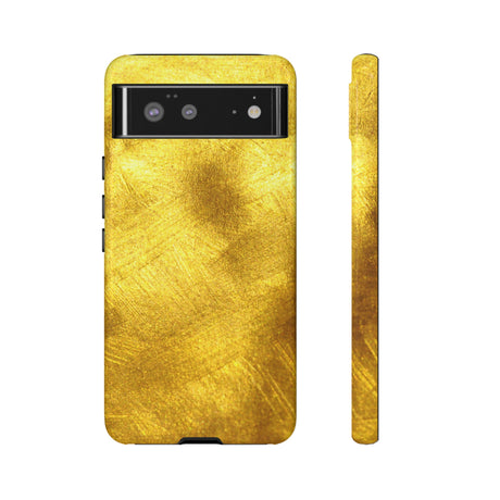 Gold Texture Android Case (Protective) Google Pixel 6 Glossy Phone Case