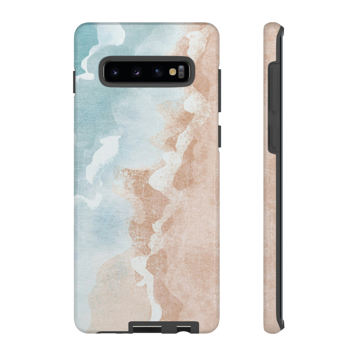 Boho Sea Beach Android Case (Protective) Samsung Galaxy S10 Plus Glossy Phone Case