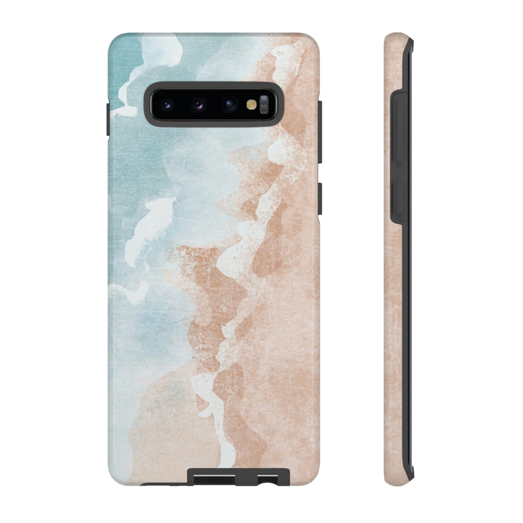 Boho Sea Beach Android Case (Protective) Samsung Galaxy S10 Plus Glossy Phone Case