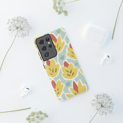 Summer Yellow Happy Flower Samsung Case (Protective) Phone Case