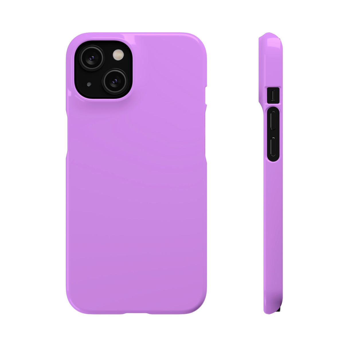 Bright Lilac iPhone Case (Slim) iPhone 14 Glossy Phone Case