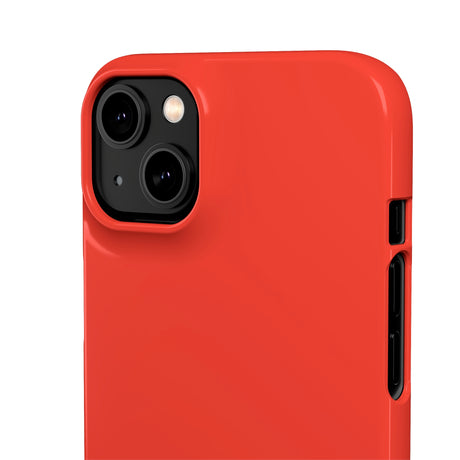 Cinnabar Red iPhone Case (Slim) Phone Case