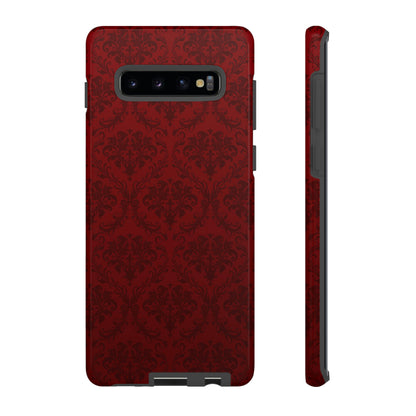 Dark Red Wallpaper Android Case (Protective) Samsung Galaxy S10 Plus Glossy Phone Case