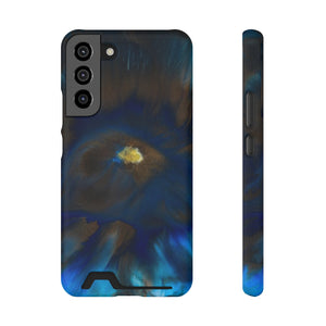 Space Galaxy Ink Art Samsung Case (Card) Samsung Galaxy S22 Plus Matte Without gift packaging Phone Case