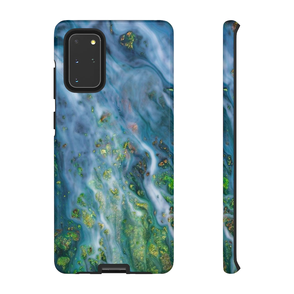 Forest Mist Ink Art Android Case (Protective) Samsung Galaxy S20+ Glossy Phone Case